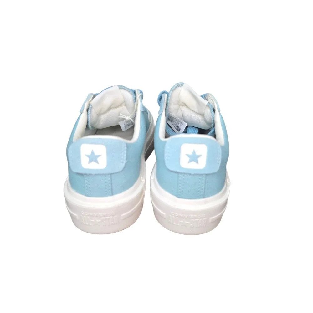 Converse All Star Cruise Platform Light Blue Canvas Sneakers Womens 11 EU 43 - Picture 7 of 10